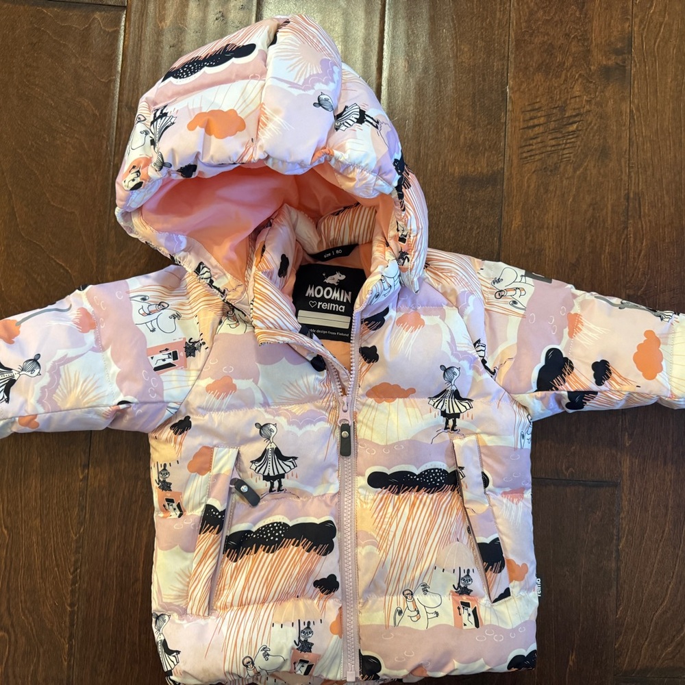Reima Toddler NON toxic waterproof and windproof Winter Jacket